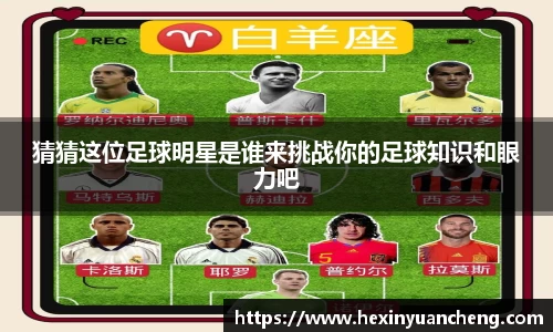 猜猜这位足球明星是谁来挑战你的足球知识和眼力吧